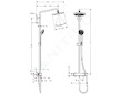 Hansgrohe Croma 220 - Sprchový set Showerpipe s termostatem, 22 cm, 4 proudy, EcoSmart 9 l/min, chrom 27188000