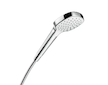 Hansgrohe Croma Select E - Sprchová hlavice, EcoSmart, bílá/chrom 26815400
