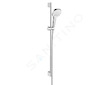 Hansgrohe Croma Select E - Sprchová souprava Vario EcoSmart 9l/min 0,90m, bílá/chrom 26593400