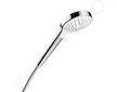 Hansgrohe Croma Select S - Sprchová hlavice Vario, 3 proudy,  EcoSmart, bílá/chrom 26803400
