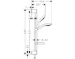 Hansgrohe Croma Select S - Sprchová souprava Vario 0,65m s mýdlenkou Casetta, bílá/chrom 26566400