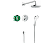 Hansgrohe Croma Select S - Sprchový set 180 s termostatem Ecostat S, 2 proudy, chrom 27295000