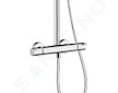 Hansgrohe Croma Select S - Sprchový set SemiPipe Multi s termostatem, bílá/chrom 27247400