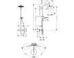 Hansgrohe Croma Select S - Sprchový set Showerpipe 280 s termostatem, EcoSmart, matná černá 26891670