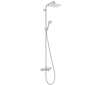 Hansgrohe Croma - Sprchový set s vanovým termostatem, 28x17 cm, 3 proudy, chrom 27687000