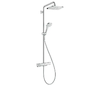 Hansgrohe Croma - Sprchový set Showerpipe s termostatem, 1jet, chrom 27630000