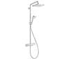 Hansgrohe Croma - Sprchový set Showerpipe s termostatem, 1jet, EcoSmart, chrom 27660000