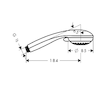 Hansgrohe Crometta 85 - Sprchová hlavice, 3 proudy, chrom 28563000