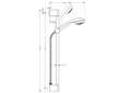 Hansgrohe Crometta 85 - Sprchová souprava Mono, 1 proud, chrom 27728000