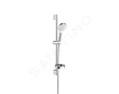 Hansgrohe Crometta - Set sprchové hlavice, 2 proudy, mýdlenky, tyče a hadice, bílá/chrom 26553400
