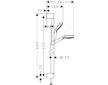 Hansgrohe Crometta - Set sprchové hlavice, tyče a hadice, bílá/chrom 26533400