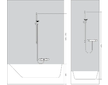 Hansgrohe Crometta - Set sprchové hlavice, tyče a hadice, Green 6 l/min, bílá/chrom 26554400