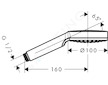 Hansgrohe Crometta - Sprchová hlavice, bílá/chrom 26331400