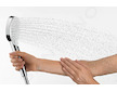 Hansgrohe Crometta - Sprchová hlavice Vario 100, 2 proudy, Green 6 l/min, bílá/chrom 26336400