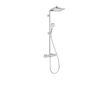 Hansgrohe Crometta - Sprchový set E 240 Showerpipe s termostatem, EcoSmart 9 l/min, chrom 27281000