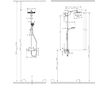 Hansgrohe Crometta - Sprchový set S 240 Showerpipe s termostatem, EcoSmart 9 l/min, chrom 27268000