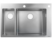 Hansgrohe Dřezy - Vestavný dřez S712-F655, nerezová ocel 43310800