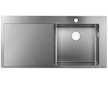 Hansgrohe Dřezy - Vestavný dřez S715-F450, nerezová ocel 43306800
