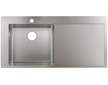 Hansgrohe Dřezy - Vestavný dřez S716-F450, nerezová ocel 43331800