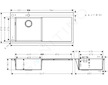 Hansgrohe Dřezy - Vestavný dřez S716-F450, nerezová ocel 43331800