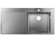Hansgrohe Dřezy - Vestavný dřez S717-F450, nerezová ocel 43307800