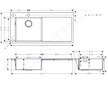 Hansgrohe Dřezy - Vestavný dřez S718-F450, nerezová ocel 43332800