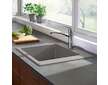 Hansgrohe Dřezy - Vestavný granitový dřez S510-F660, betonová šedá 43313380