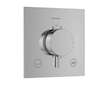 Hansgrohe Ecostat Comfort E - Termostatická baterie pod omítku, pro 2 spotřebiče, chrom 33716000
