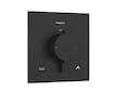 Hansgrohe Ecostat Comfort E - Termostatická baterie pod omítku, pro 2 spotřebiče, matná černá 33716670