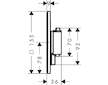 Hansgrohe Ecostat Comfort Q - Termostatická baterie pod omítku, chrom 33712000