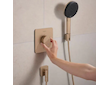Hansgrohe Ecostat Comfort Q - Termostatická baterie pod omítku, kartáčovaný bronz 33712140