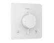 Hansgrohe Ecostat Comfort Q - Termostatická baterie pod omítku, pro 2 spotřebiče, matná bílá 33713700