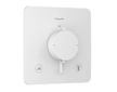 Hansgrohe Ecostat Comfort Q - Termostatická baterie pod omítku, pro 2 spotřebiče, matná bílá 33713700