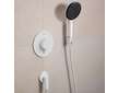 Hansgrohe Ecostat Comfort S - Sprchová baterie pod omítku, s termostatem, matná bílá 33714700