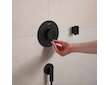 Hansgrohe Ecostat Comfort S - Sprchová baterie pod omítku, s termostatem, matná černá 33714670