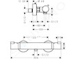 Hansgrohe Ecostat Comfort - Termostatická sprchová baterie, matná bílá 13116700