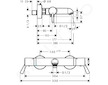 Hansgrohe Ecostat Comfort - Termostatická vanová baterie Care, prodloužené rukojeti, chrom 13115000