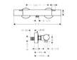 Hansgrohe Ecostat Fine - Termostatická sprchová baterie, chrom 13324000