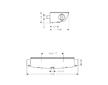 Hansgrohe Ecostat Select - Termostatická sprchová baterie, chrom 13111000