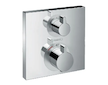 Hansgrohe Ecostat Square - Termostatická baterie pod omítku s uzavíracím ventilem, chrom 15714000
