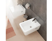 Hansgrohe EluPura Original Q - Závěsný bidet, otvor pro baterii, HygieneEffect, bílá 62046450