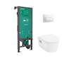 Hansgrohe EluPura Original S - Set předstěnové instalace, klozetu EluPura Original S a sedátka SoftClose, tlačítko iFrame Origin