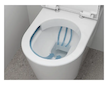 Hansgrohe EluPura Original S - WC kombi se sedátkem SoftClose, vario odpad, AquaChannel Flush, Rimless, bílá 60346450