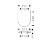 Hansgrohe EluPura Original S - WC sedátko, bílá 60147450