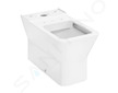 Hansgrohe EluPura Q Original - WC kombi mísa, vario odpad, Rimless, SmartClean, bílá 61177450