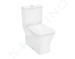 Hansgrohe EluPura Q Original - WC kombi se sedátkem, vario odpad, Rimless, bílá 60206450