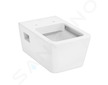 Hansgrohe EluPura Q Original - Závěsné WC, Rimless, SmartClean, bílá 61181450