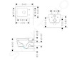 Hansgrohe EluPura Q Original - Závěsné WC, Rimless, SmartClean, bílá 61181450