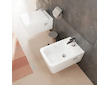 Hansgrohe EluPura Q Original - Závěsný bidet, otvor pro baterii, HygieneEffect, bílá 62046450