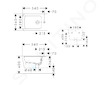 Hansgrohe EluPura Q Original - Závěsný bidet, otvor pro baterii, SmartClean, bílá 61172450